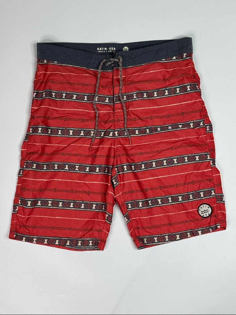 Katin Red Board Shorts Size 32
